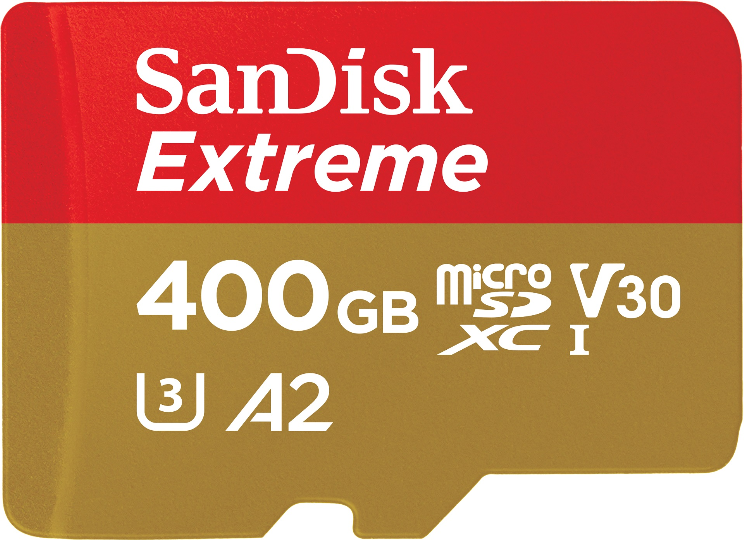 400GB בכרטיס Micro SD